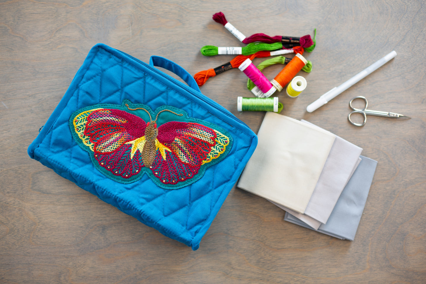 Folk Art Embroidery with Stitch Library