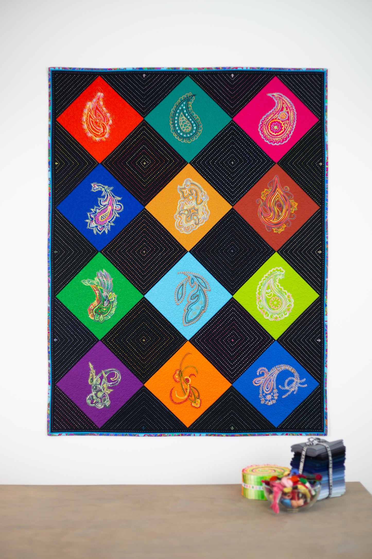 Folk Art Embroidery with Stitch Library