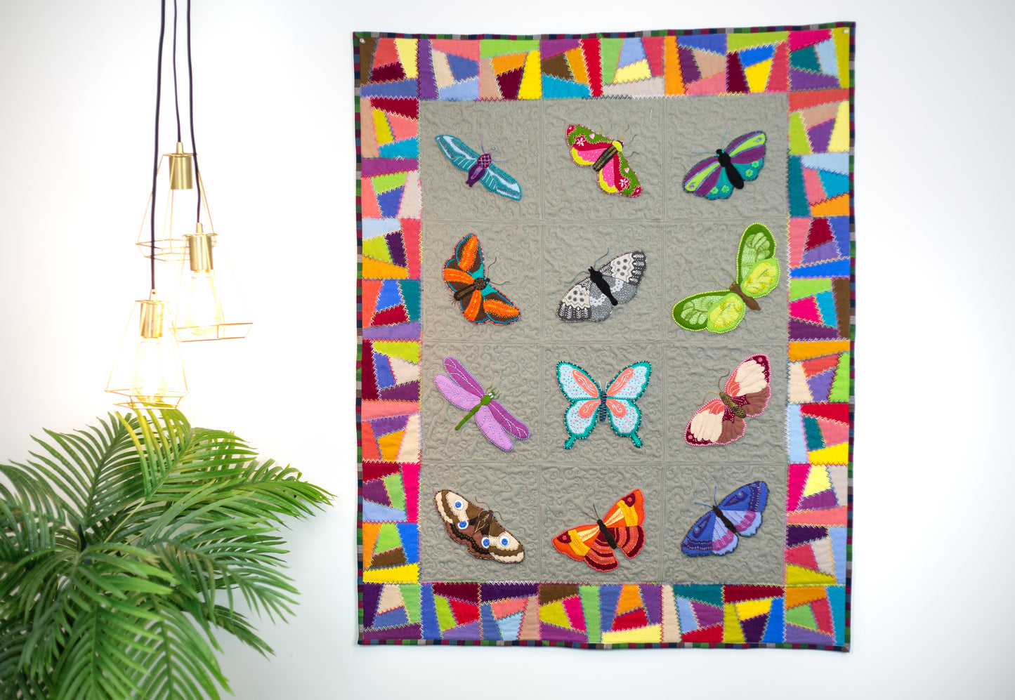 Let's Fly: Wool Appliqué with Embroidery Embellishments with Stitch Library