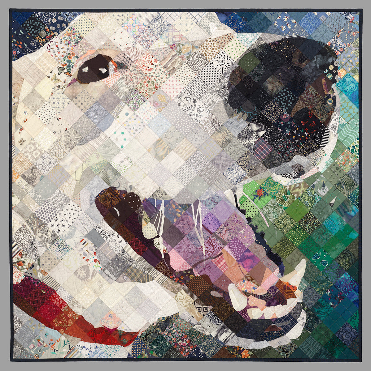 Stitched Mosaic Quilting