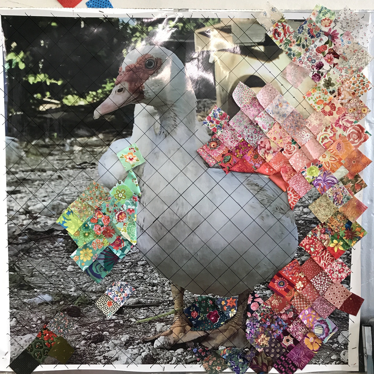 Stitched Mosaic Quilting