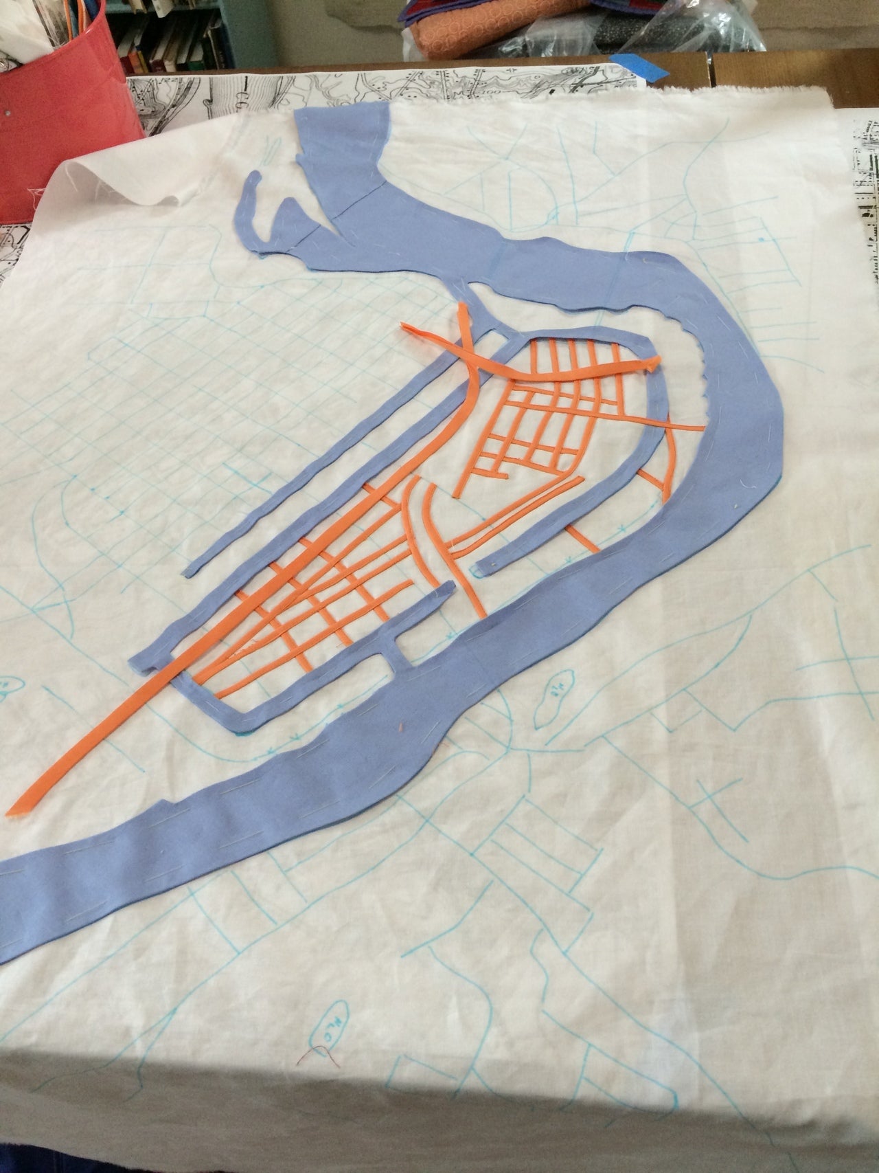 Map Making with Fabrics