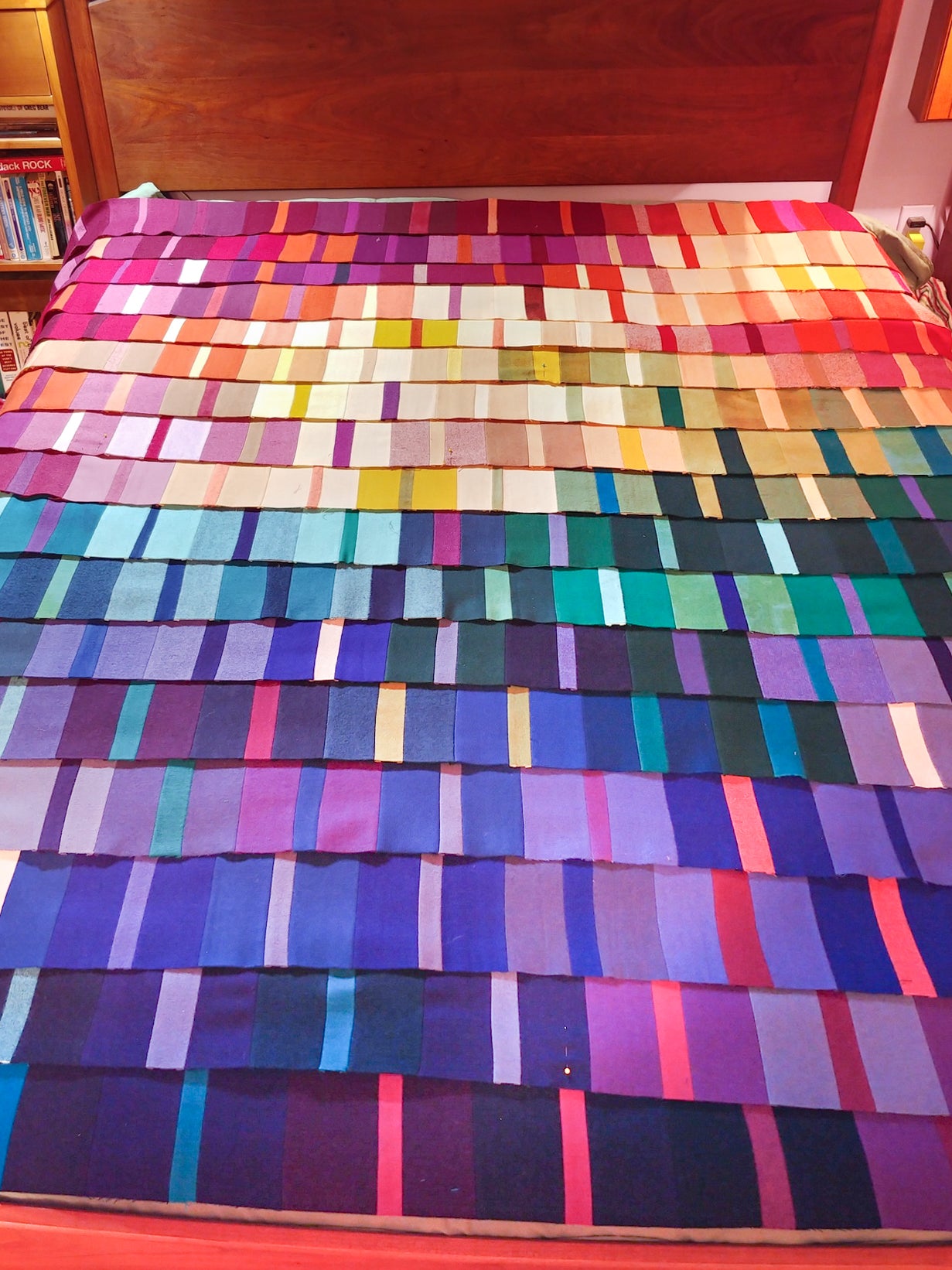 Strip Sandwiches Improv Quilting