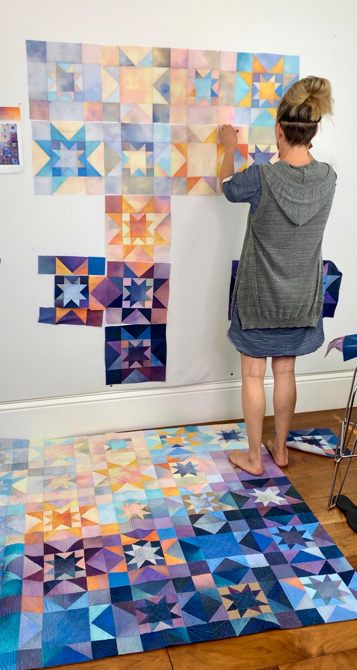 Dawn Star Quilt: Elevate Color Harmonies