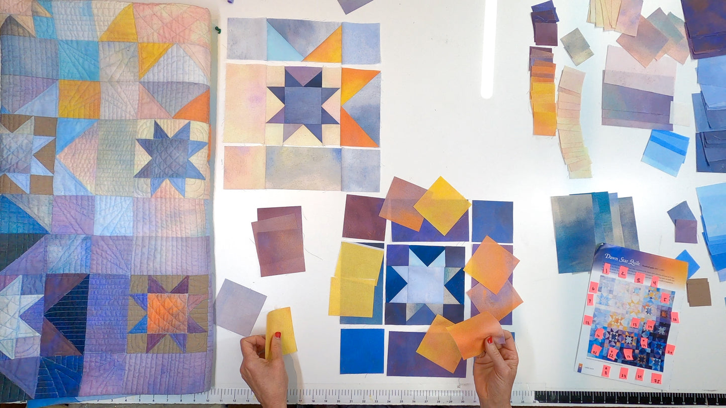 Dawn Star Quilt: Elevate Color Harmonies