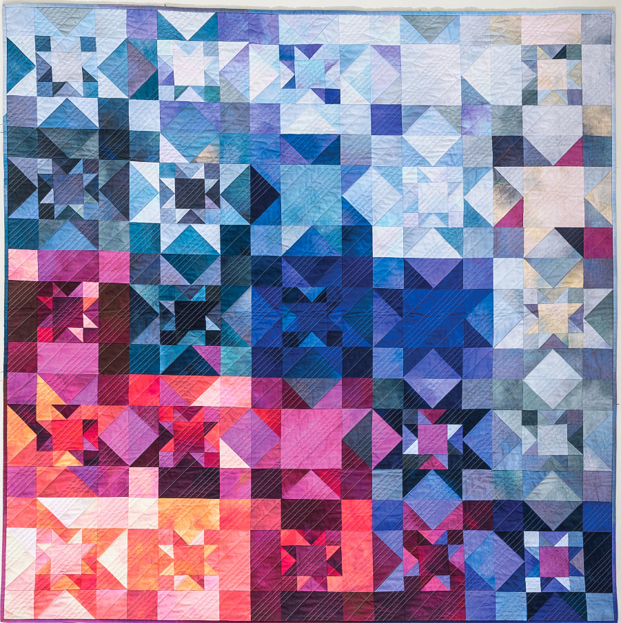 Dawn Star Quilt: Elevate Color Harmonies