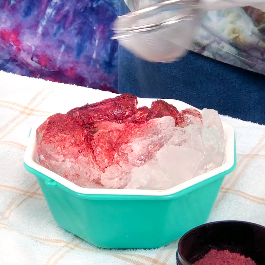 Ice Dyeing: Basics and Beyond