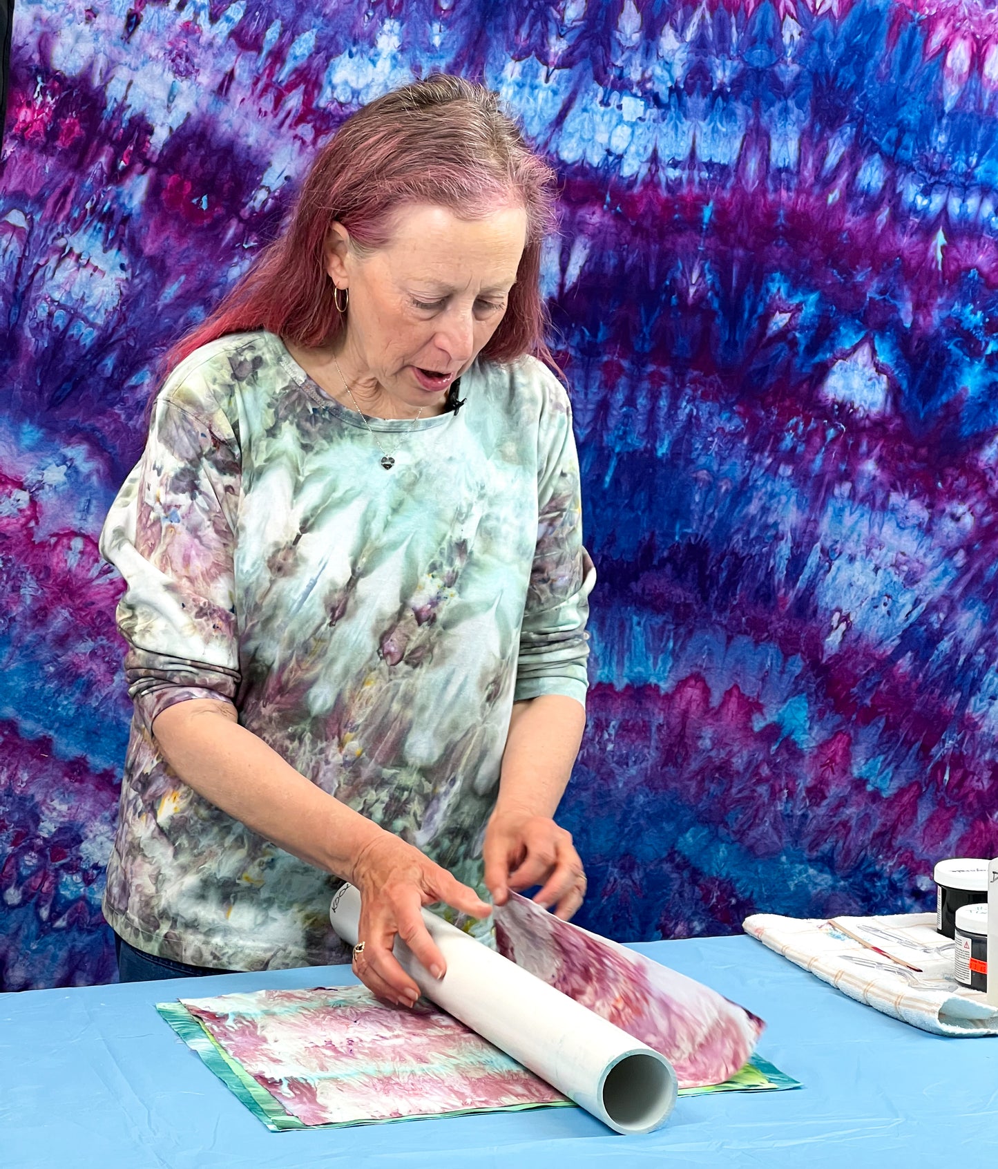 Ice Dyeing: Basics and Beyond