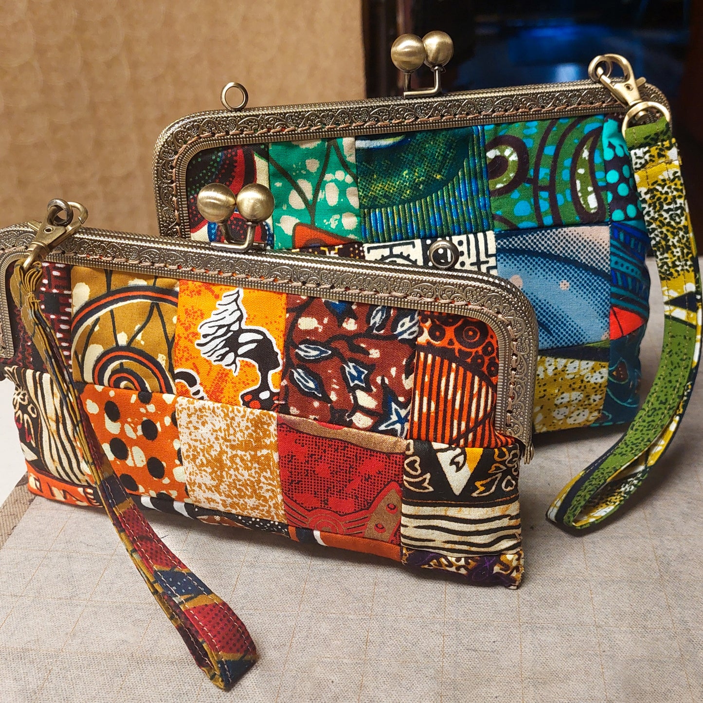 Ankara Clutch