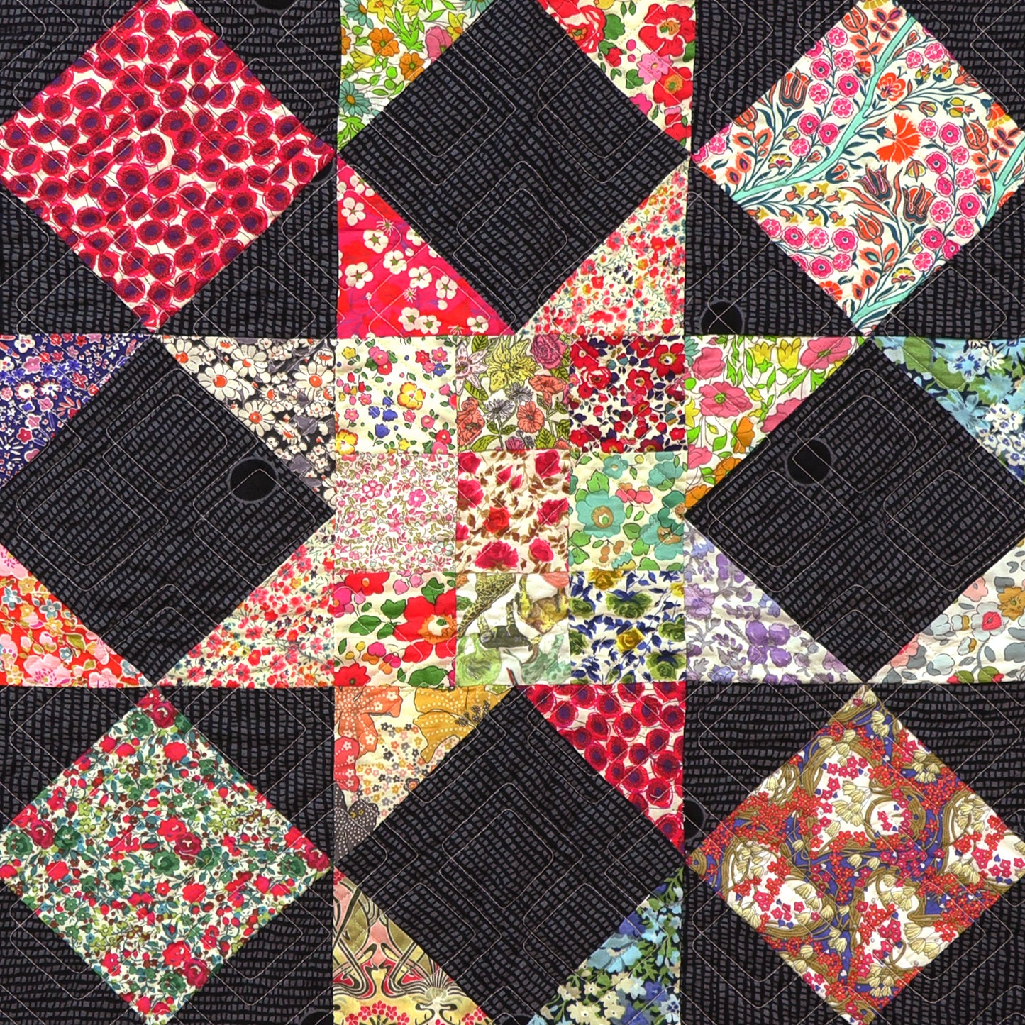 Scrappy Star Quilt: Perfecting Your Piecing Series