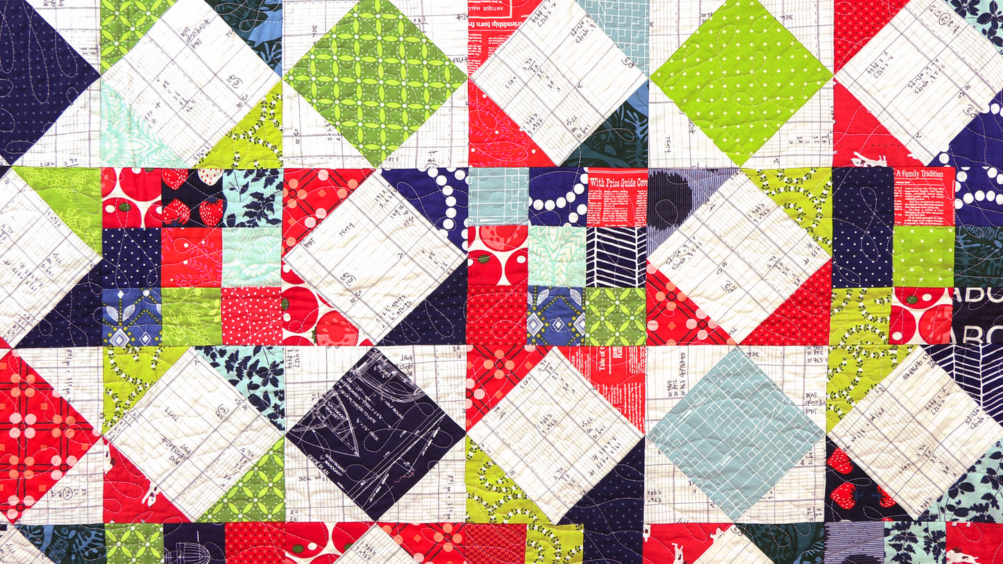 Scrappy Star Quilt: Perfecting Your Piecing Series