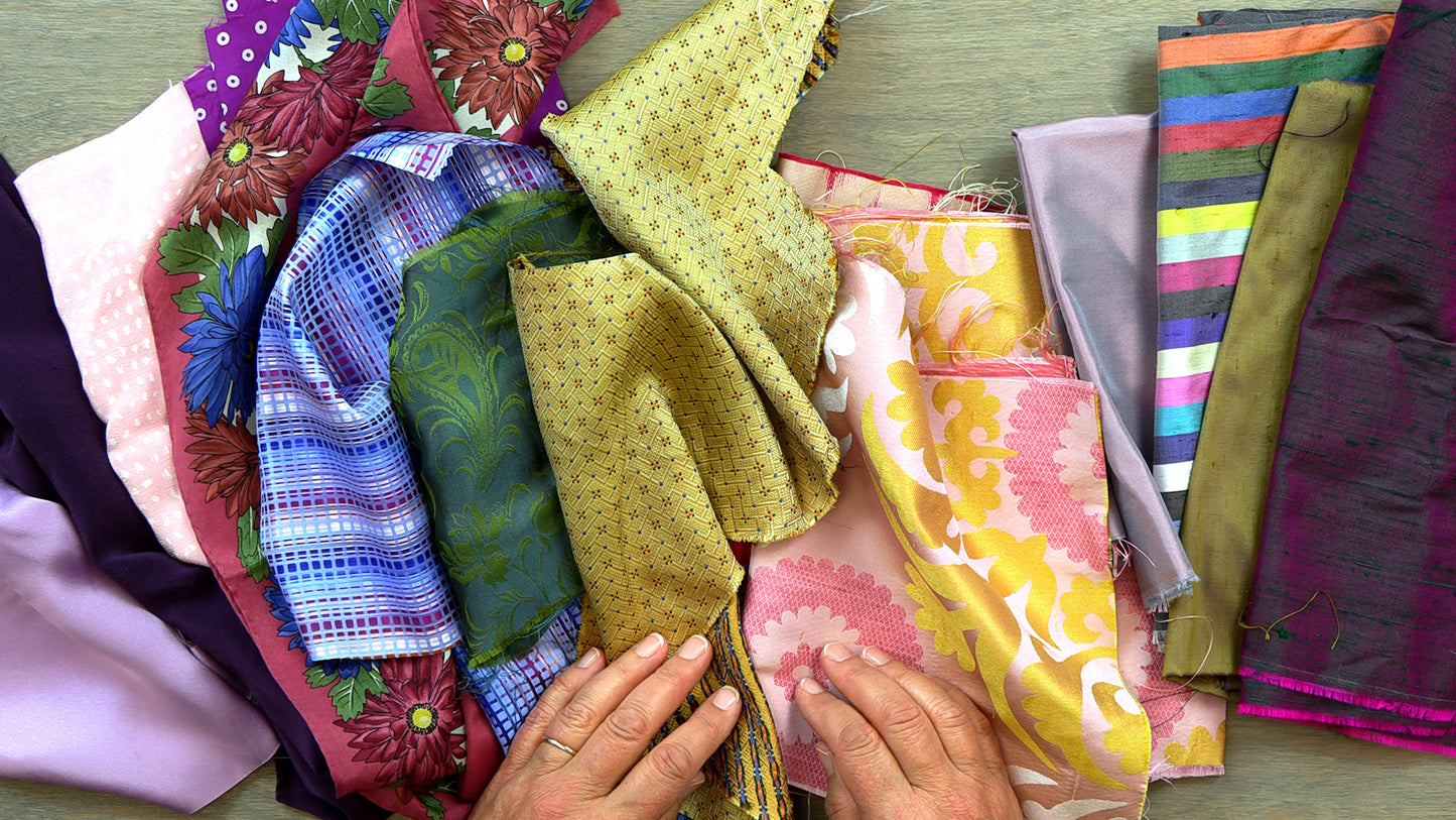 How to Use Silks in Your Quilt Making