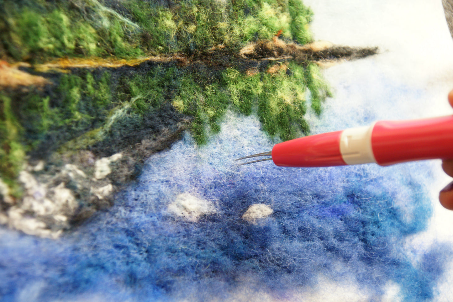 Needle Felt Art: Painting with Wool