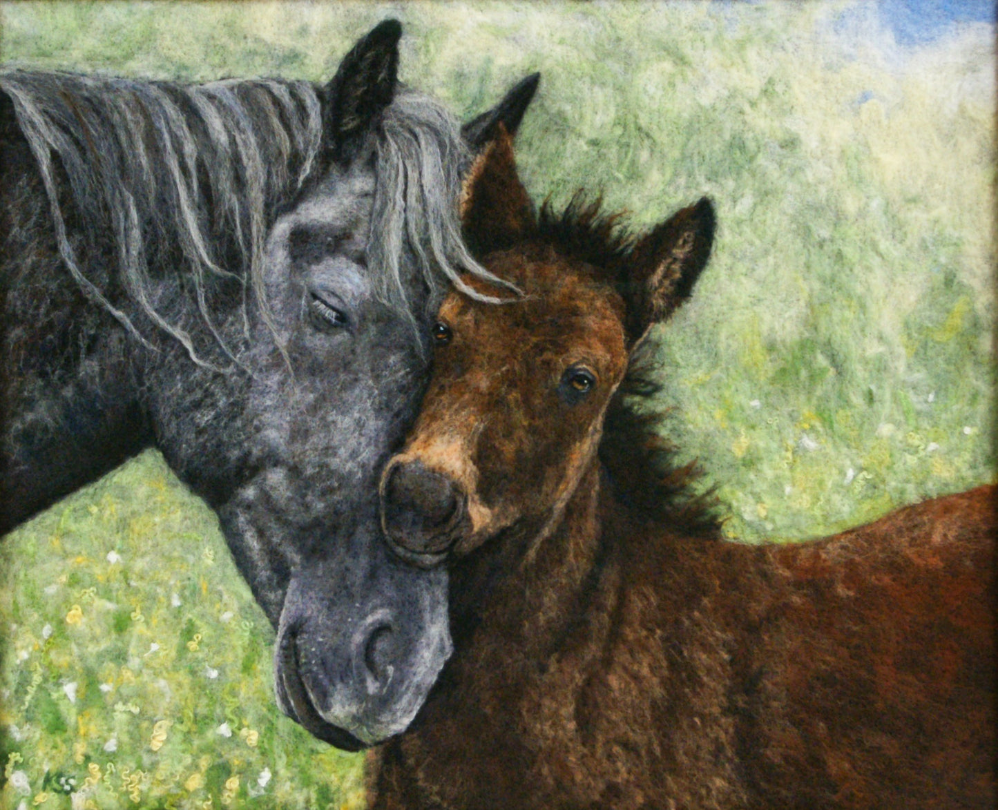 Needle Felt Art: Painting with Wool