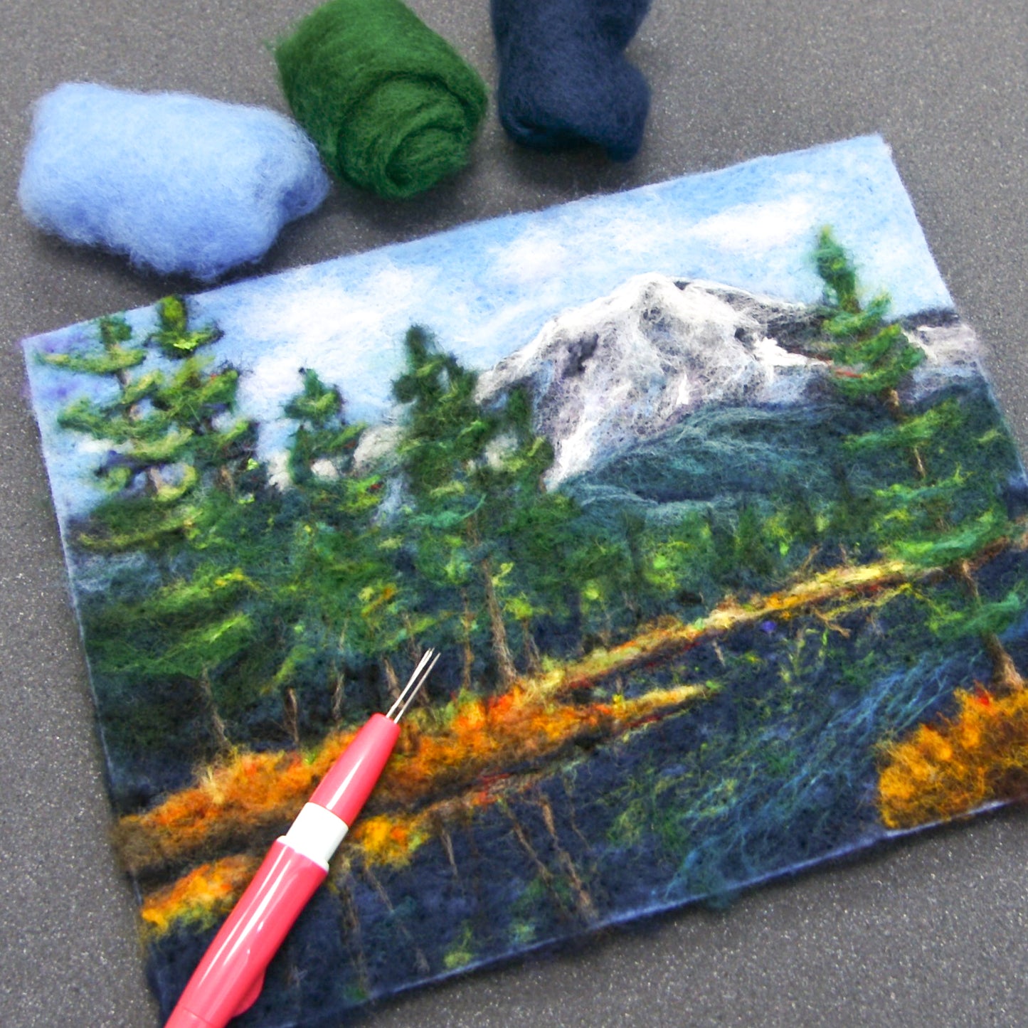 Needle Felt Art: Painting with Wool
