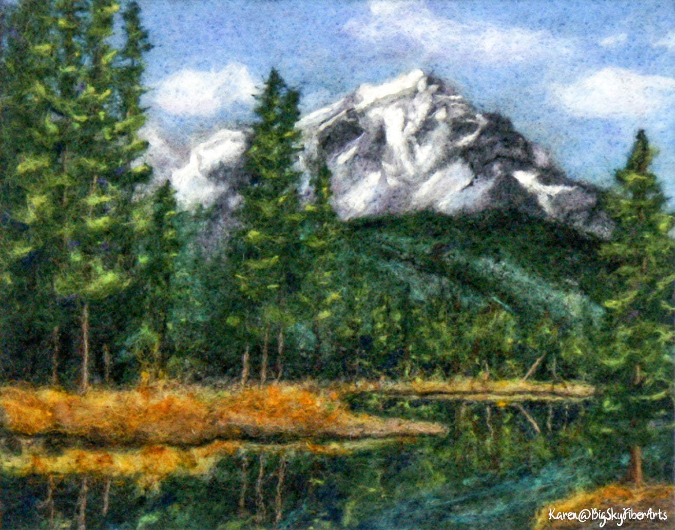 Needle Felt Art: Painting with Wool