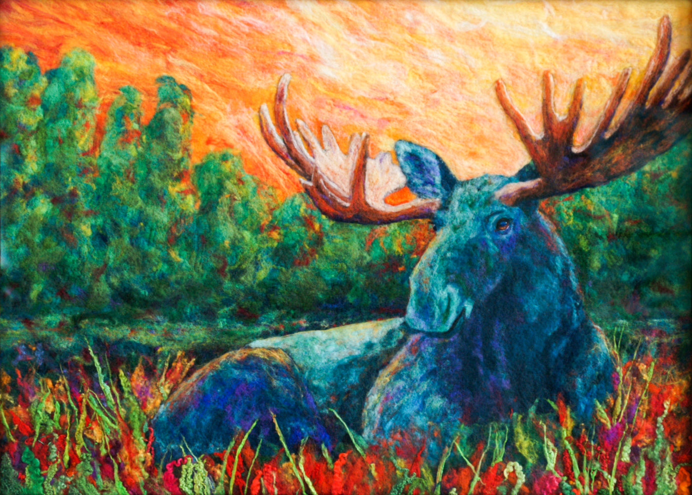 Needle Felt Art: Painting with Wool