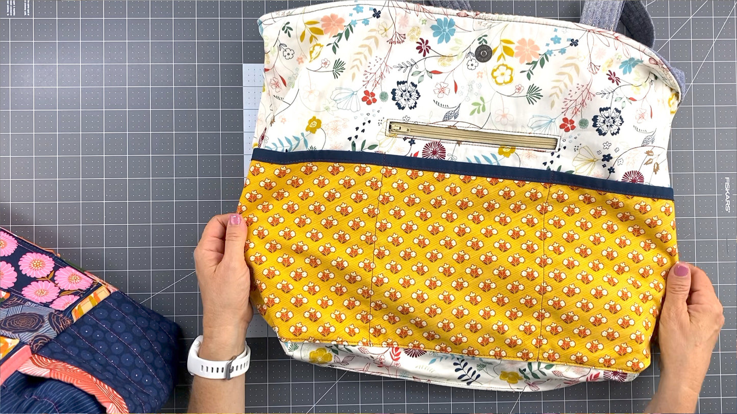 The Garden Tiles Bag: Sew the Ultimate Tote