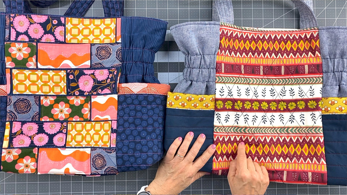 The Garden Tiles Bag: Sew the Ultimate Tote