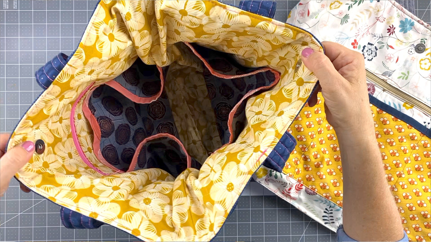 The Garden Tiles Bag: Sew the Ultimate Tote