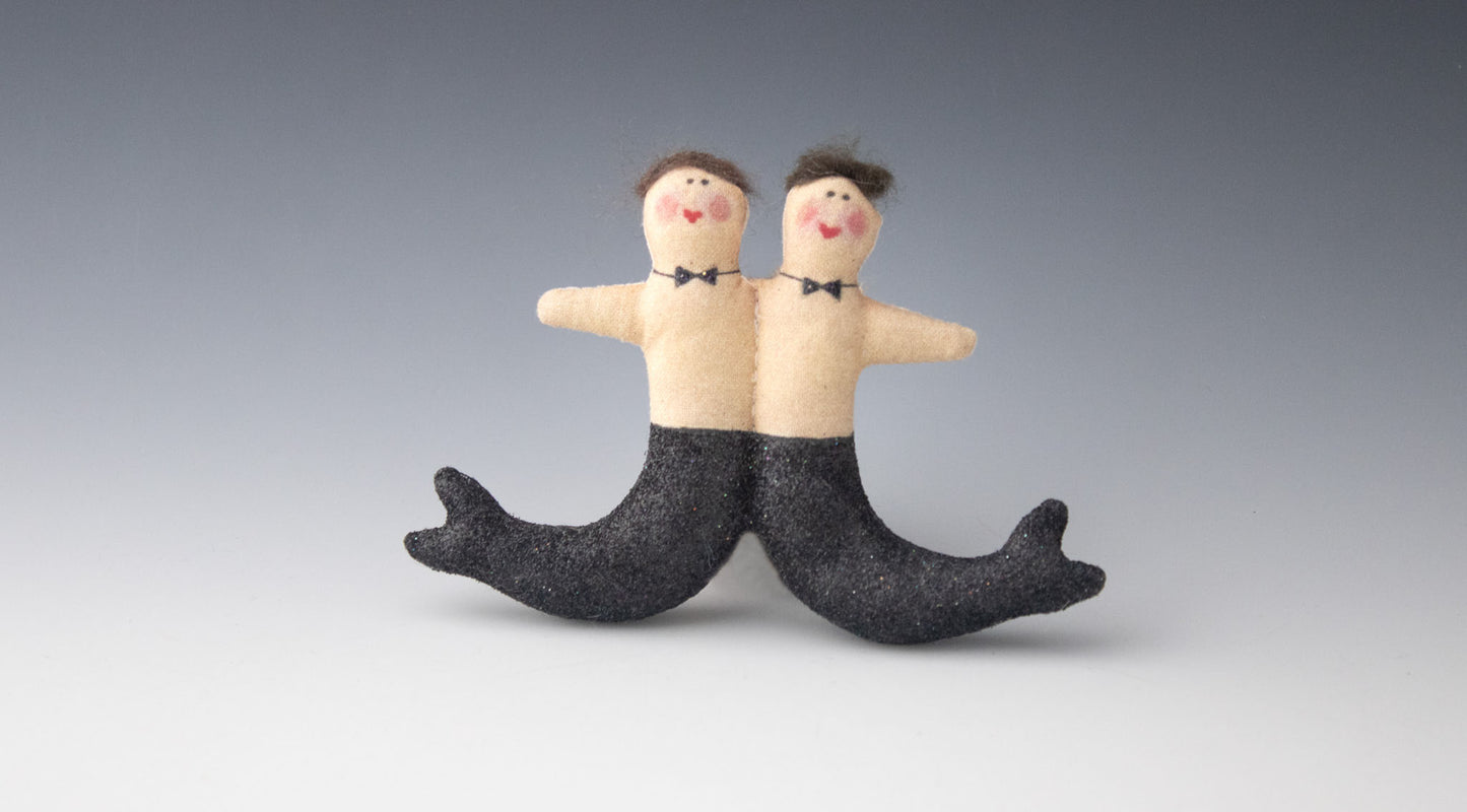 Celebratory Mermaids: Cake Toppers and Ornaments