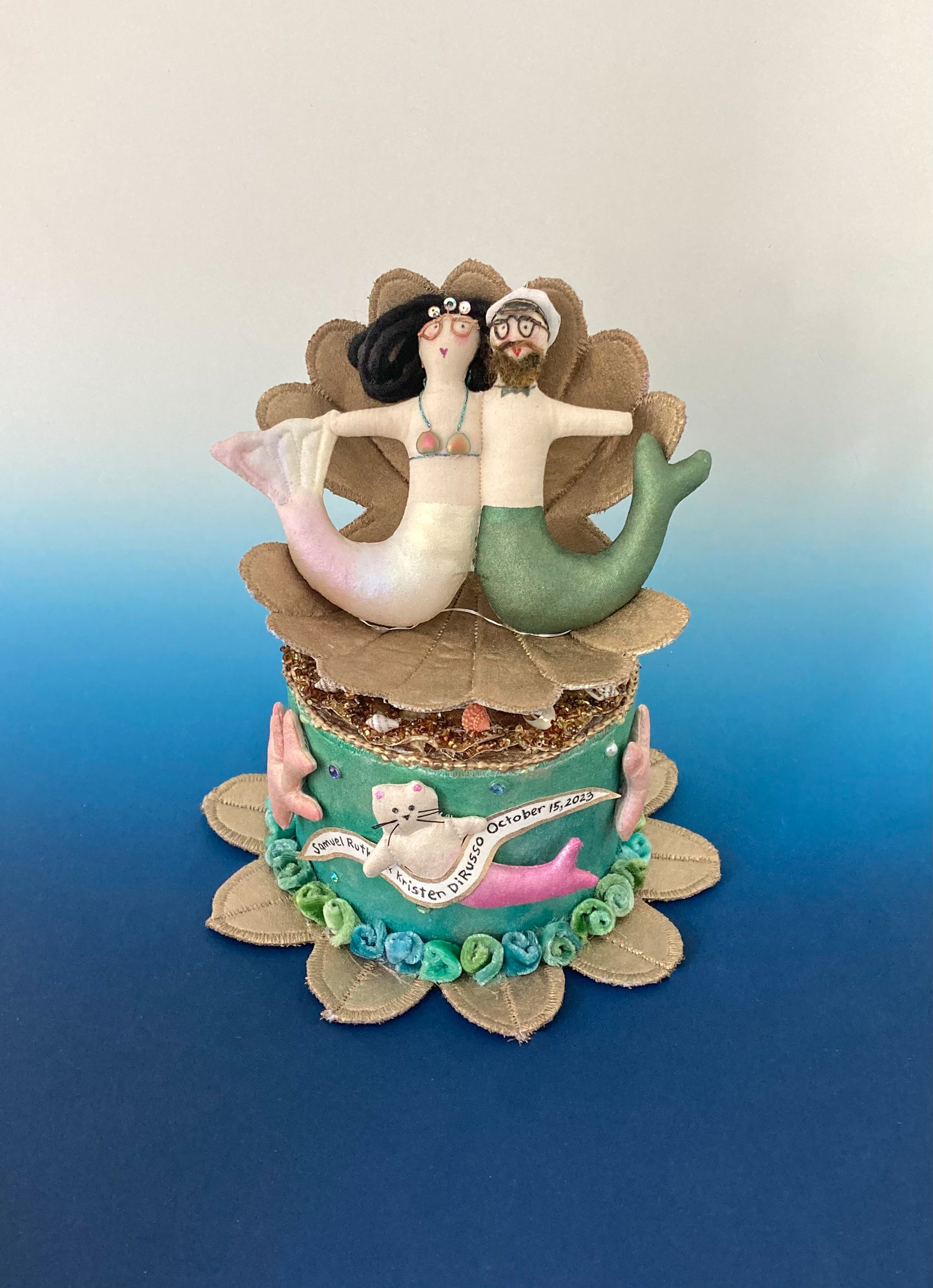 Celebratory Mermaids: Cake Toppers and Ornaments