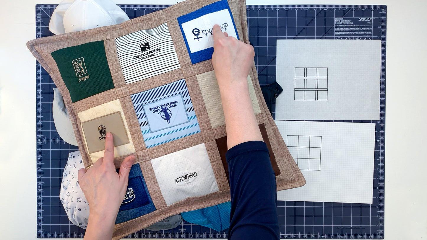 T-Shirt Pillows: Upcycled Keepsake Decor