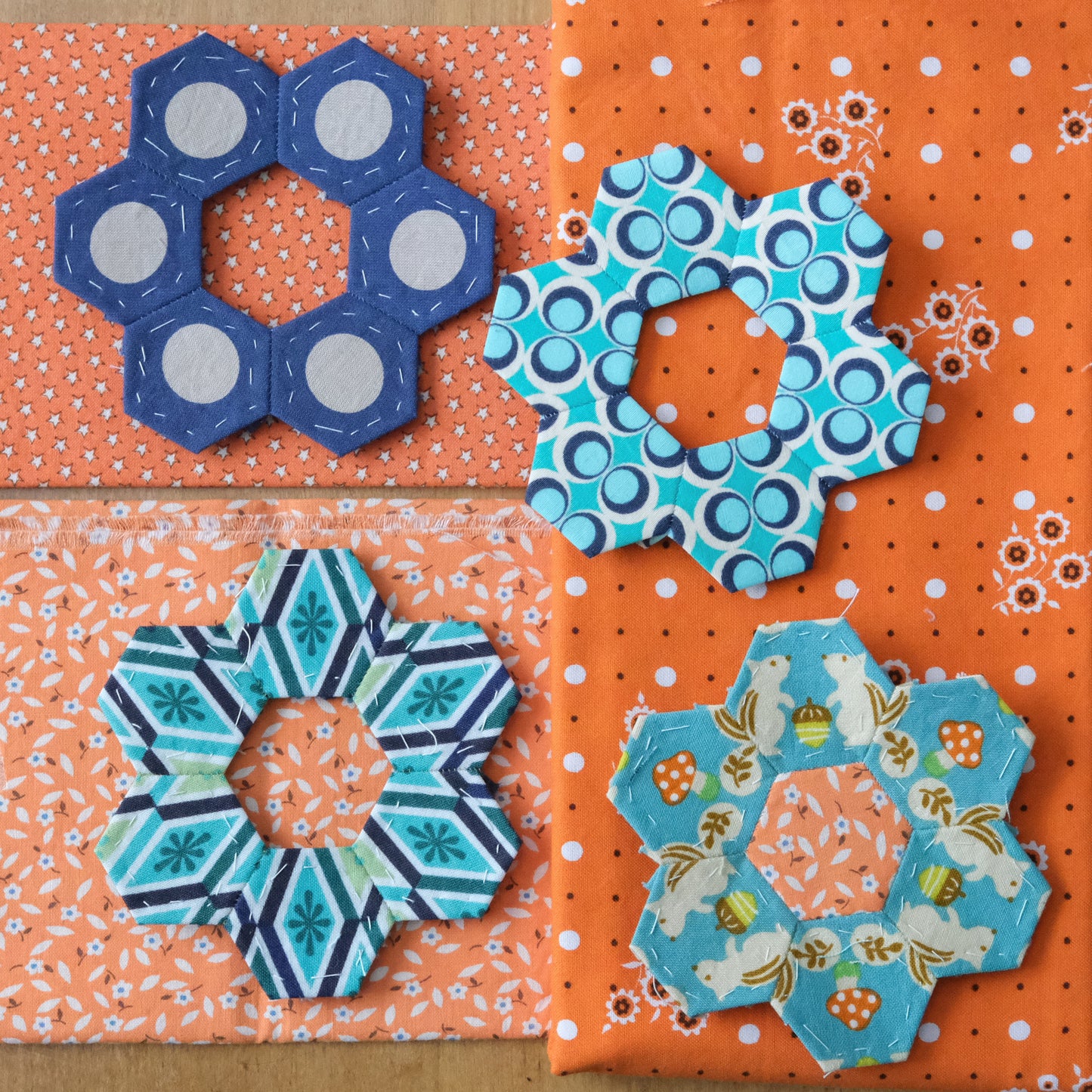 Hexie Flowers 101: Explore English Paper Piecing