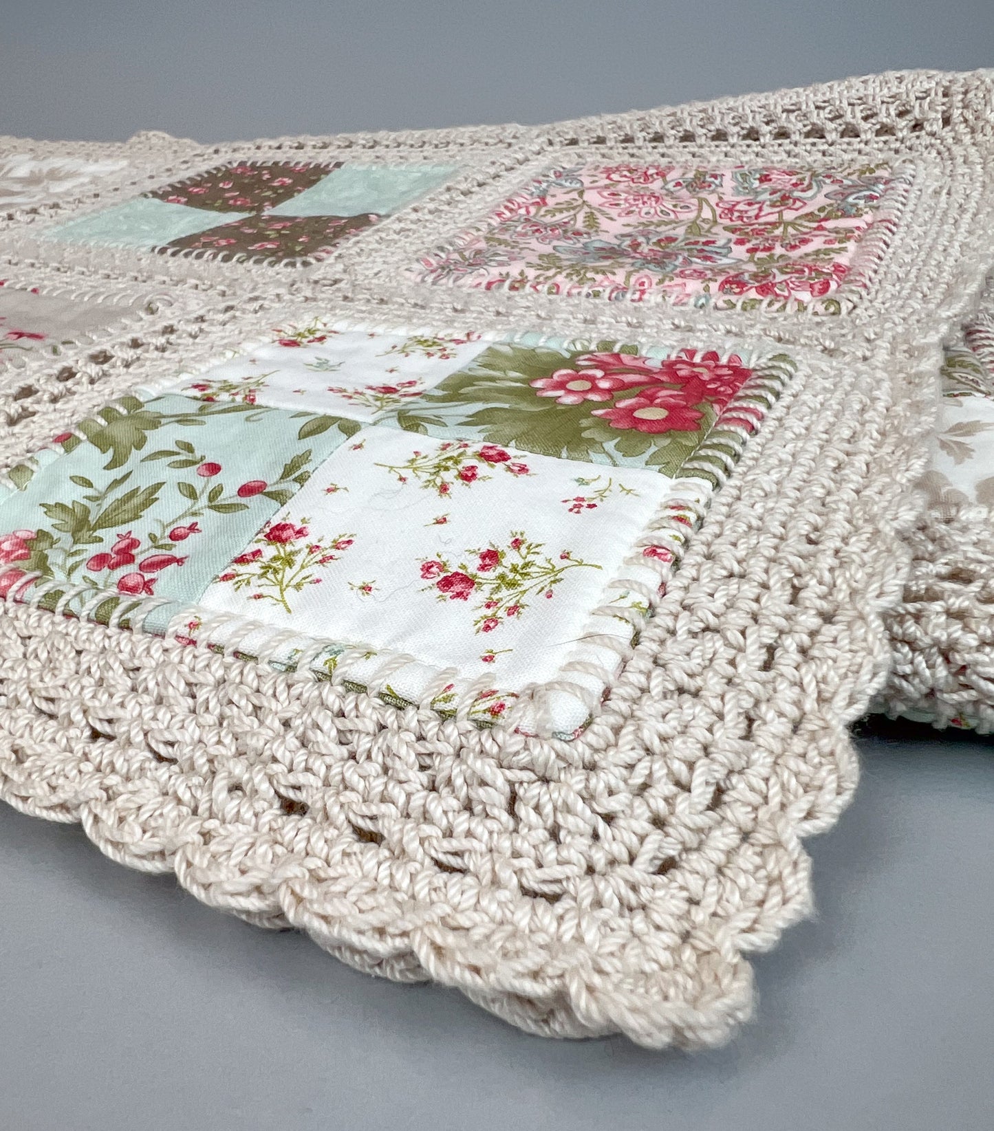 New Beginnings Crochet Fusion Quilt