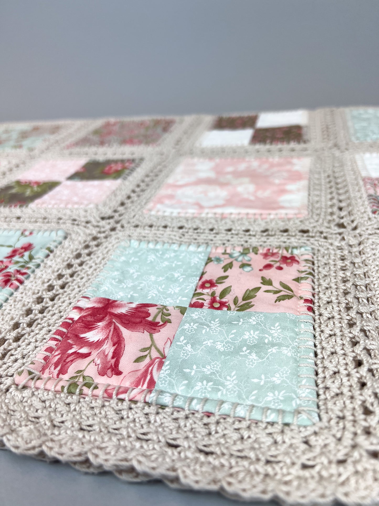 New Beginnings Crochet Fusion Quilt