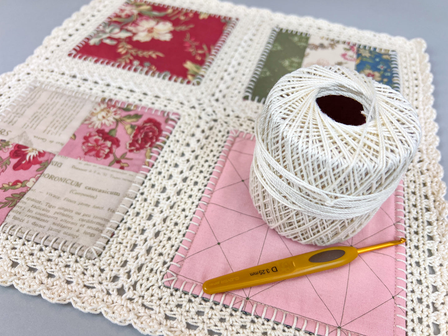 New Beginnings Crochet Fusion Quilt