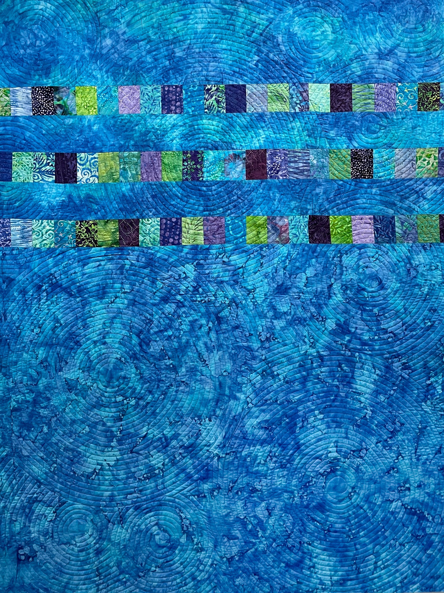 Walk Around the Block: Machine Quilting with the Walking Foot