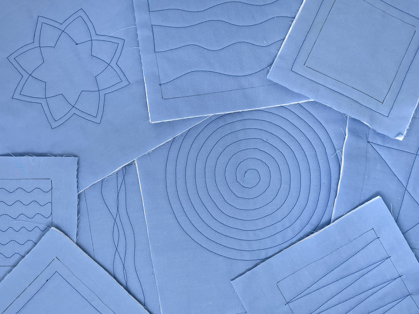 Walk Around the Block: Machine Quilting with the Walking Foot