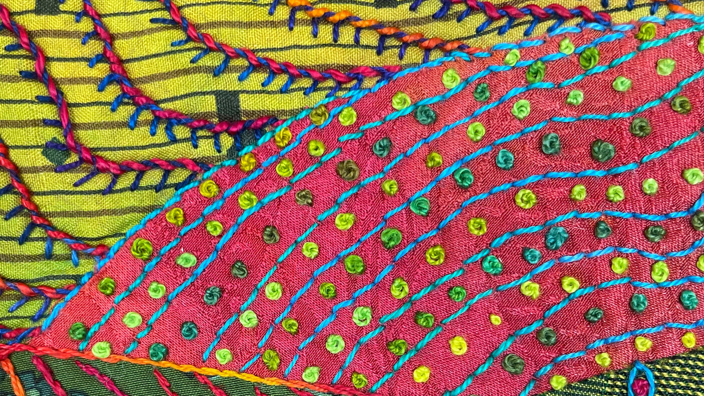 Creative Stitch Combinations: Crafting Embroidery Textures and Patterns