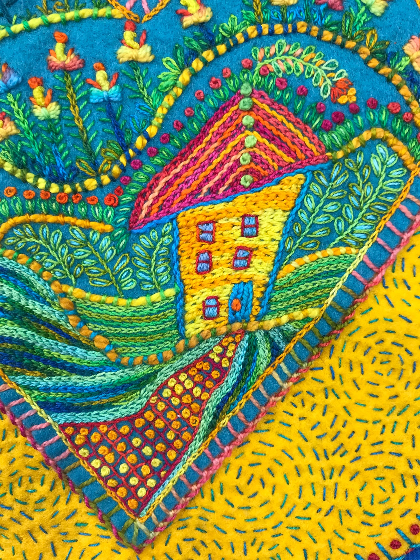 Creative Stitch Combinations: Crafting Embroidery Textures and Patterns