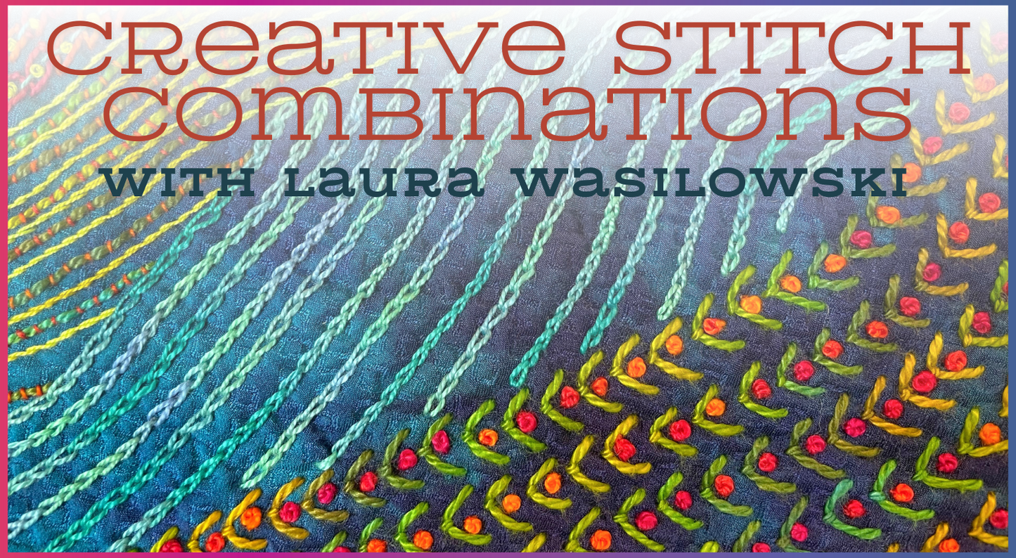 Creative Stitch Combinations: Crafting Embroidery Textures and Patterns
