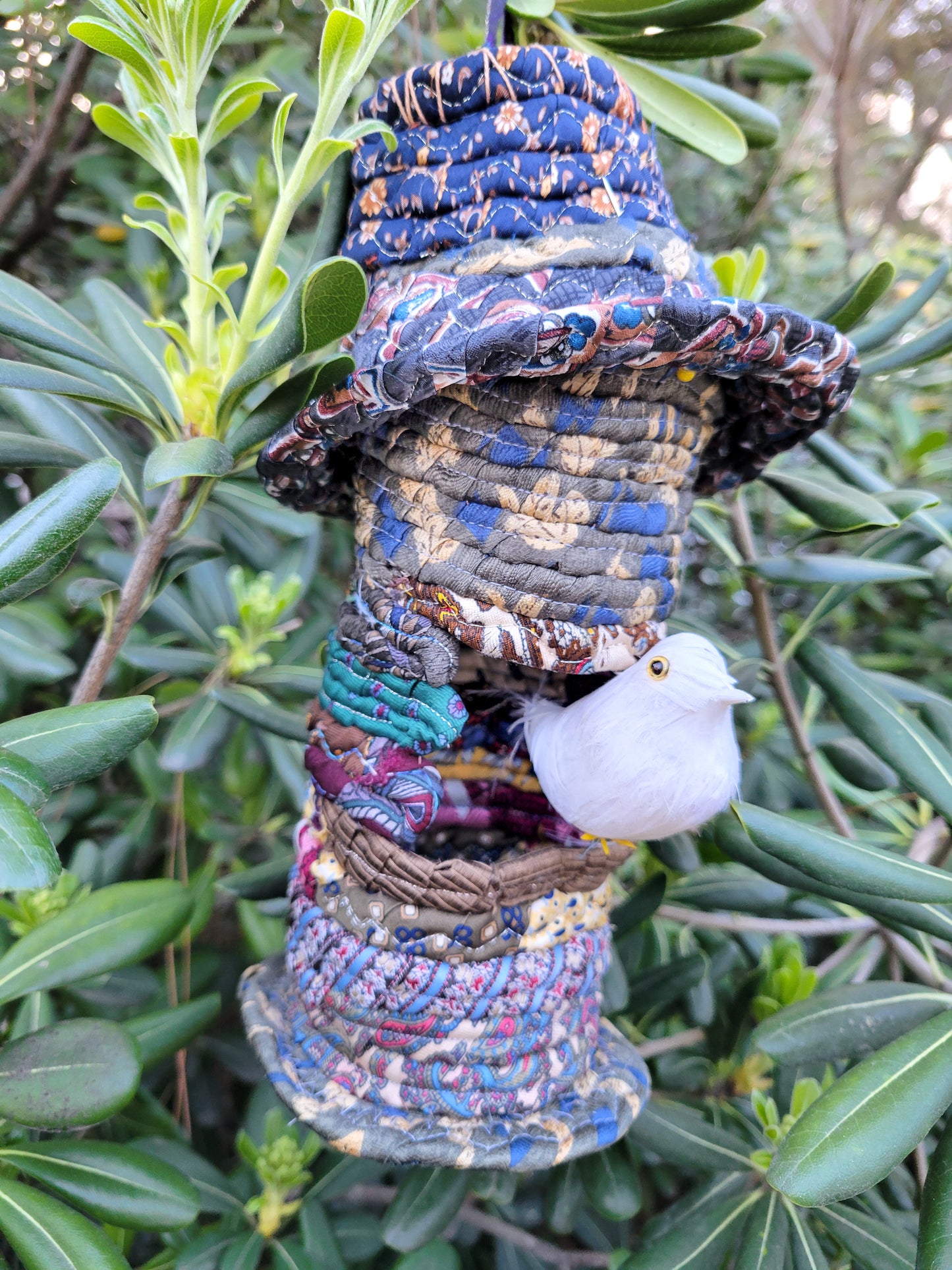Artistic Scrap Baskets the Q-Cord Way