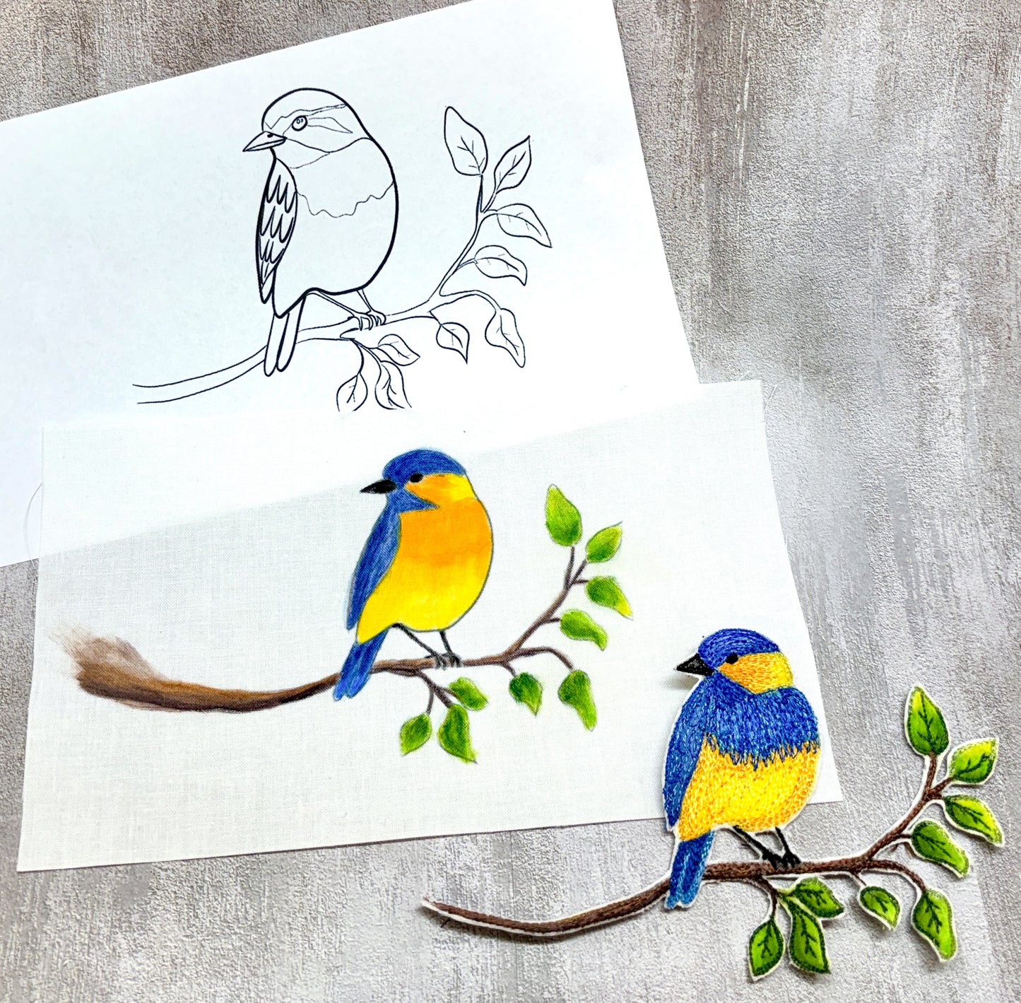 Watercolor Pencils on Fabric: A Textile Technique Course