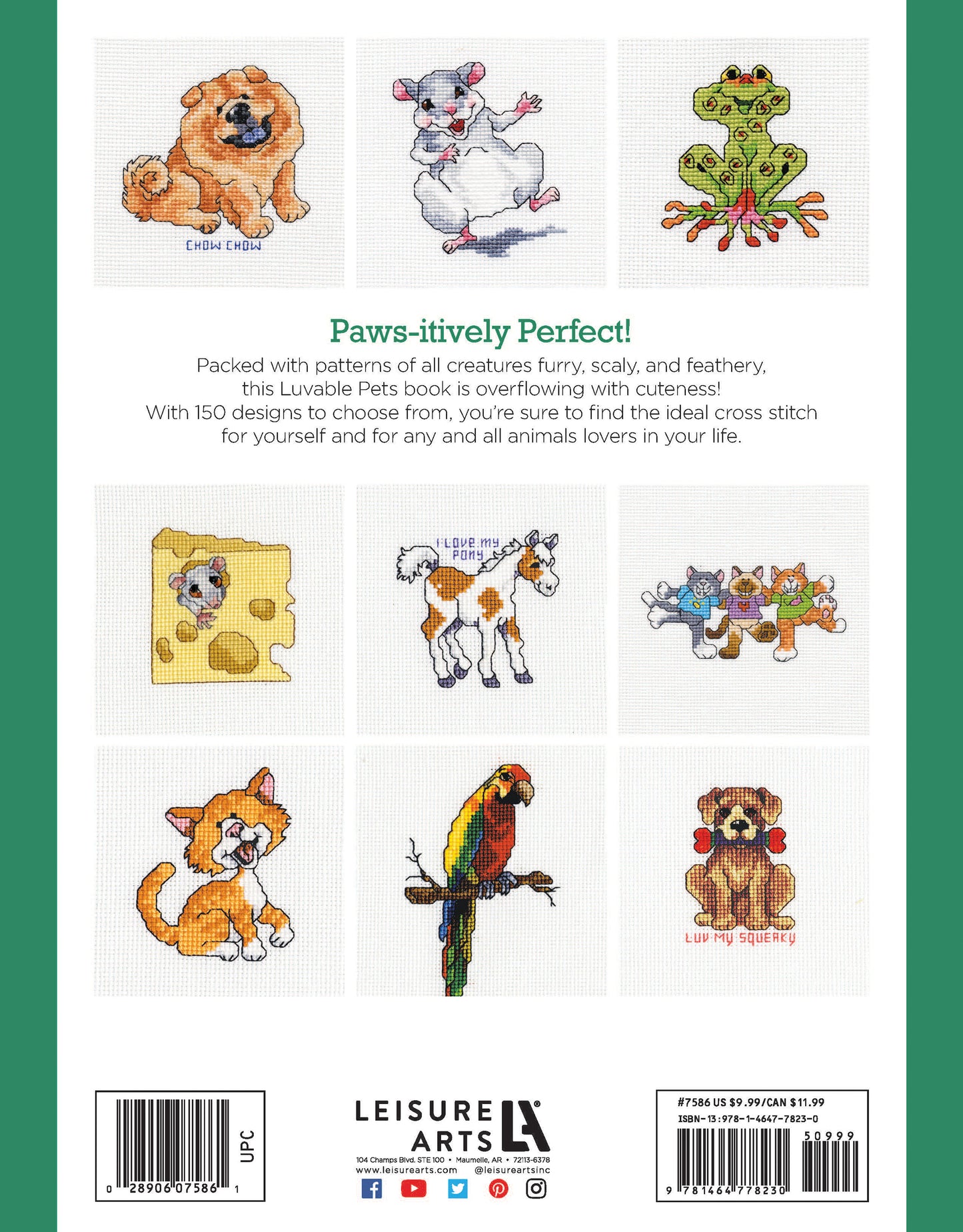 Cross Stitch Loveable Pets
