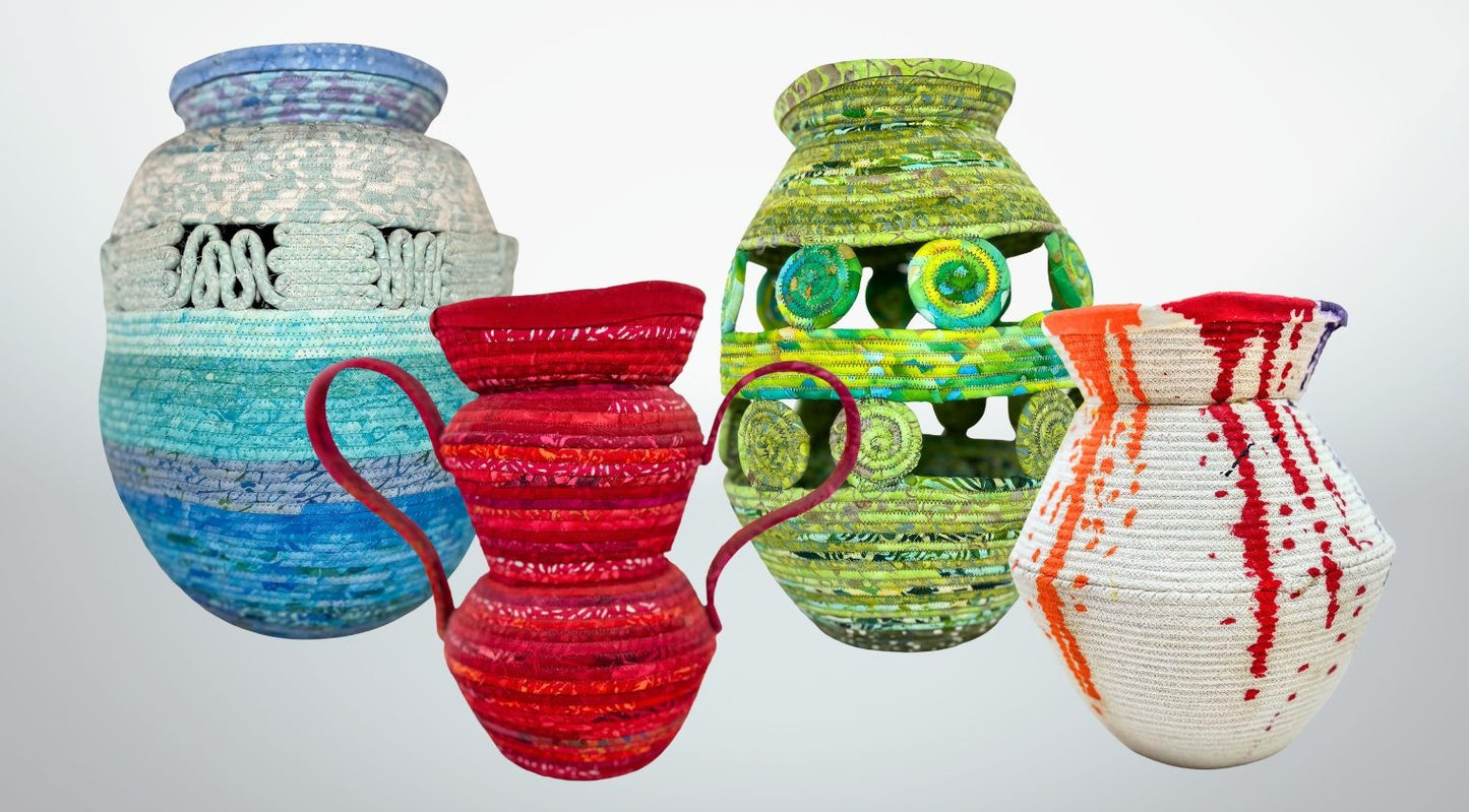 Fabulous Fabric Vases