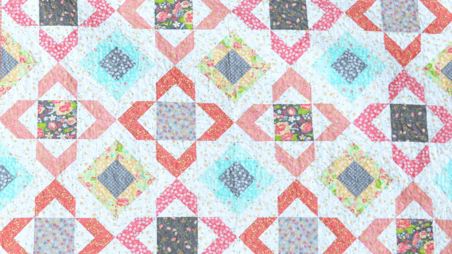 Lulee’s Garden Quilt: Perfecting Your Piecing Series