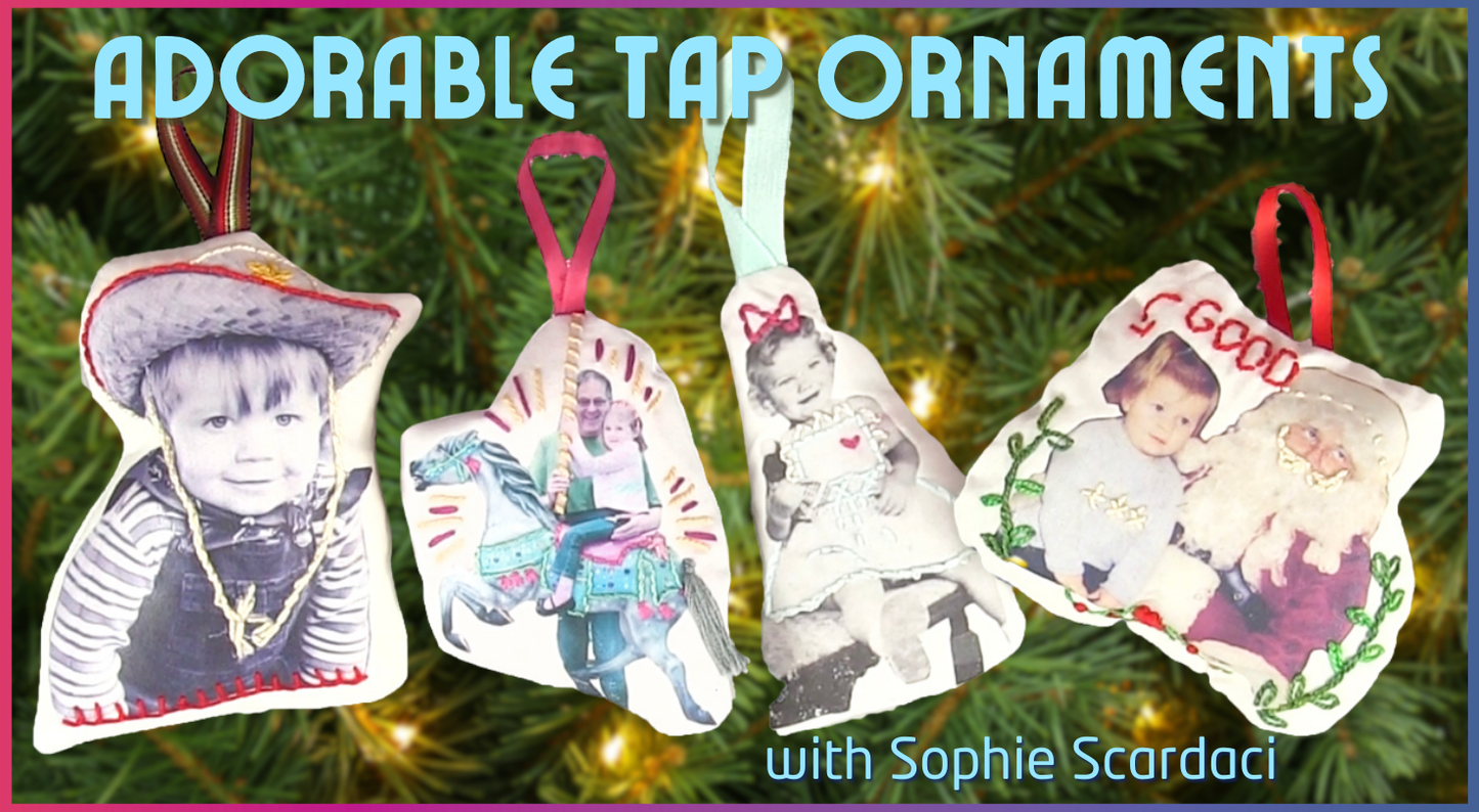 Adorable Photo Ornaments with TAP