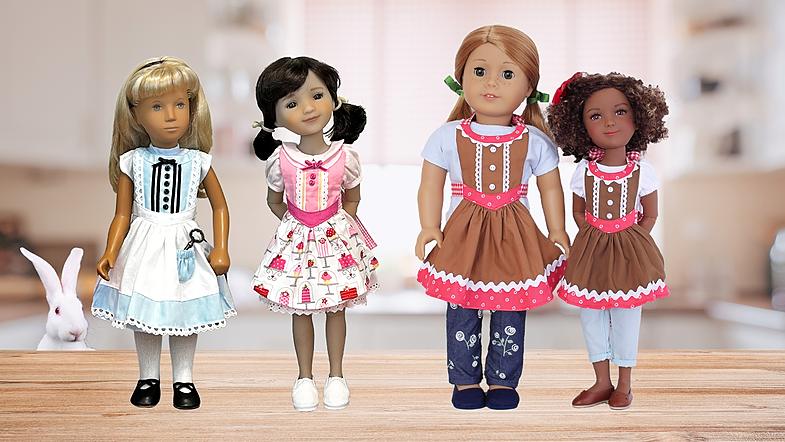 Cottagecore Doll Apron
