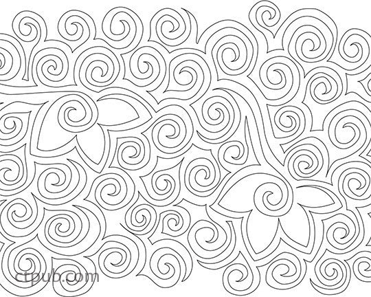 Beginner's Guide to Free-Motion Quilting Class Plan: Edge to Edge Swirls