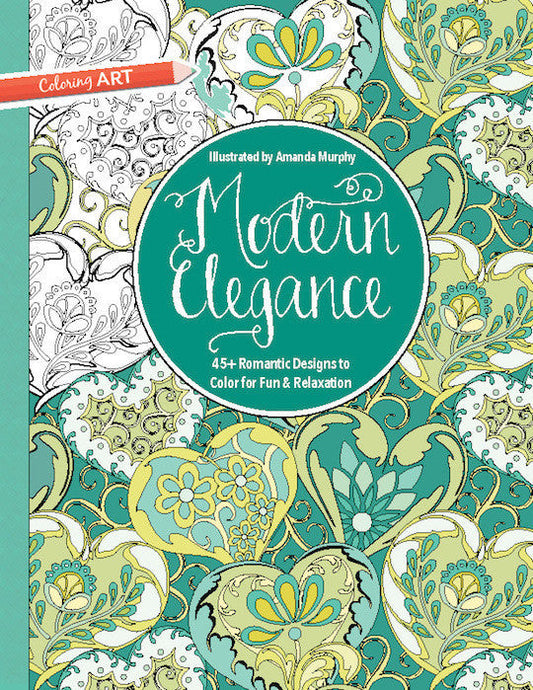 Modern Elegance Coloring Digital Download