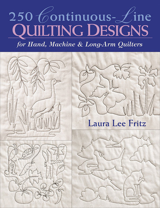 250 Continuous-Line Quilting Designs Print-on-Demand Edition