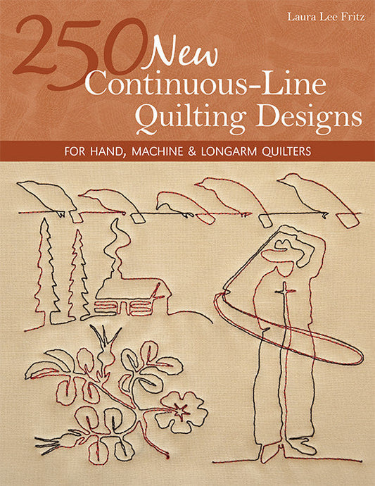 250 New Continuous-Line Quilting Designs Print-on-Demand Edition