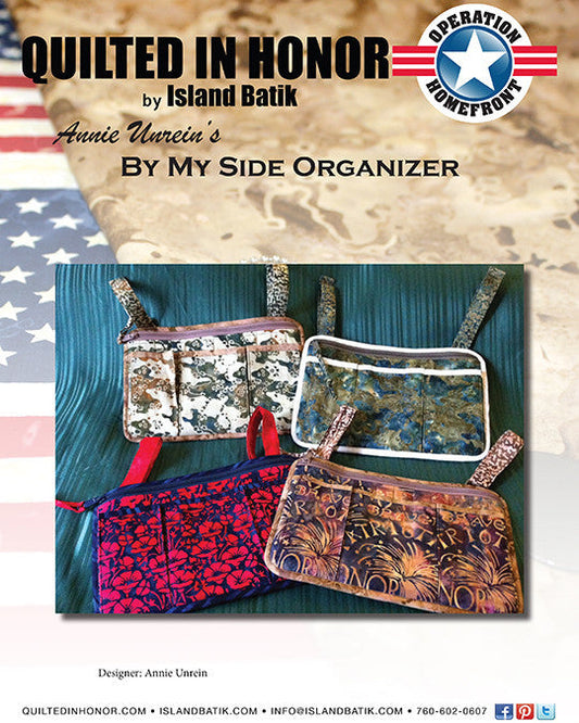 Annie Unrein's By My Side Organizer Quilted in Honor Benefit Digital Download