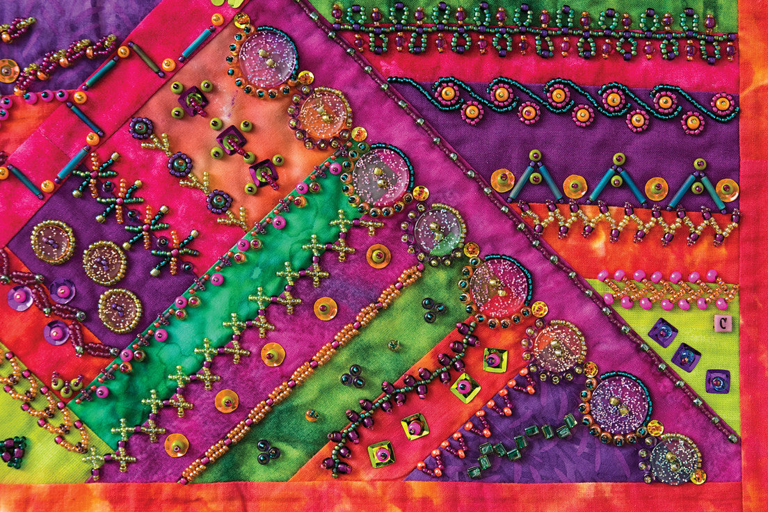 Beaded Embroidery Stitching