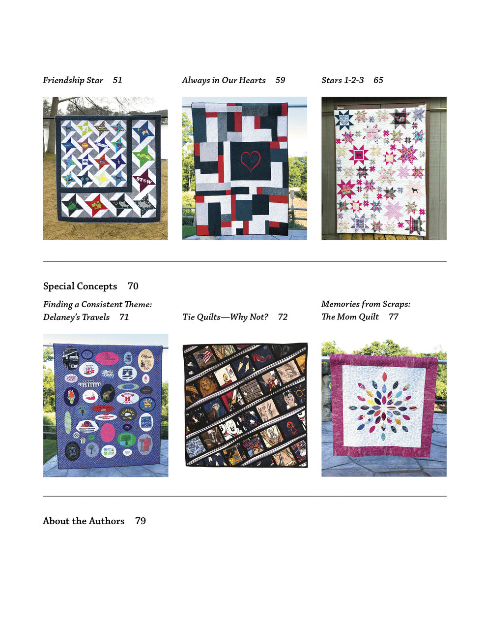 Beyond the Tee—Innovative T-Shirt Quilts